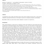 Cossidae (Lepidoptera) of the Russian Caucasus with the descript